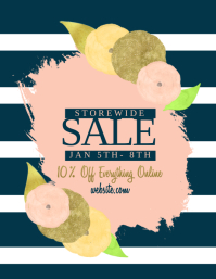 retail sale sign template