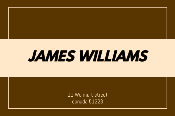 Retail Label Template PosterMyWall