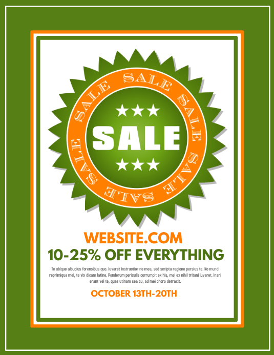 Copy of Retail Sale PosterMyWall