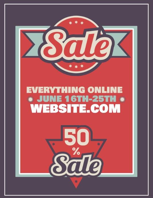 Retail sale Template | PosterMyWall