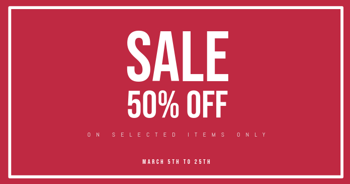 retail sale template | PosterMyWall