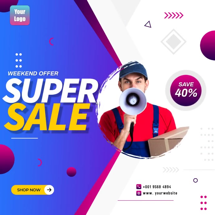 Retail Template PosterMyWall