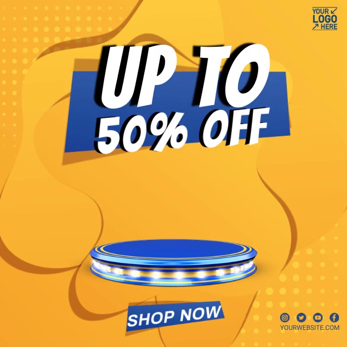 Sale instagram template | PosterMyWall