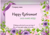 Retirement Ikhadi leposi template