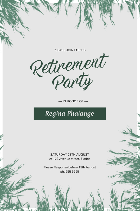 Retirement Flyer Template from d1csarkz8obe9u.cloudfront.net