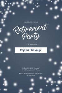 flyer for retirement party