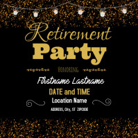 flyer for retirement party