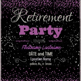 Customize Retirement Video Templates Postermywall