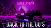Retro Future 80's Neon Youtube Thumbnail template