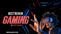 Retro gaming banner  Gaming banner  Arcade banner Miniature YouTube template