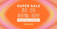 Retro Modern Special Super Sale Offer Faceboo Iklan Facebook template