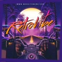 Retrovibe Video Square (1:1) template