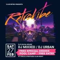 Retrovibe Video Square (1:1) template