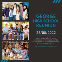reunion,school reunion,event Instagram Post template