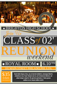 Customizable Design Templates for Reunion PosterMyWall Customizable Design Templates for Reunion PosterMyWall