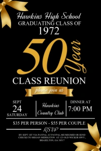 Reunion Poster Post template