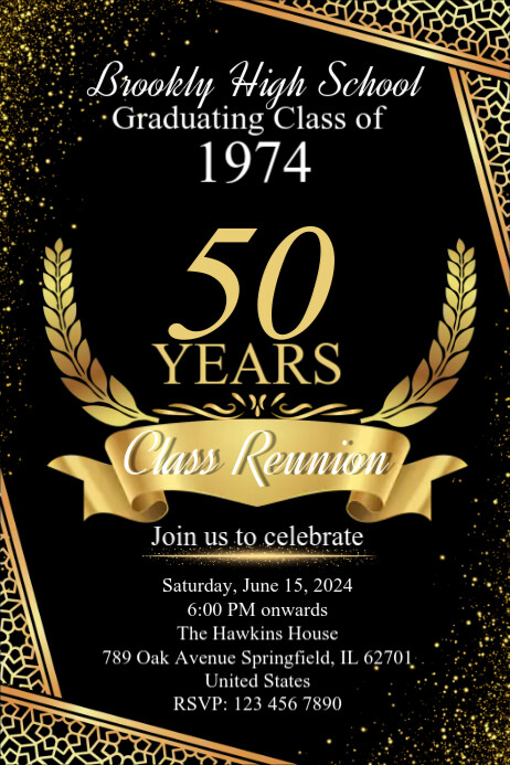 Copy of Reunion Poster Post | PosterMyWall