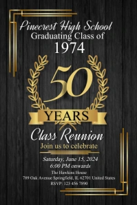 Reunion Poster Post template