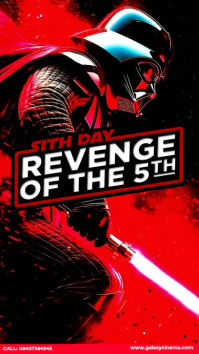 Revenge of the Fifth Instagram Story template