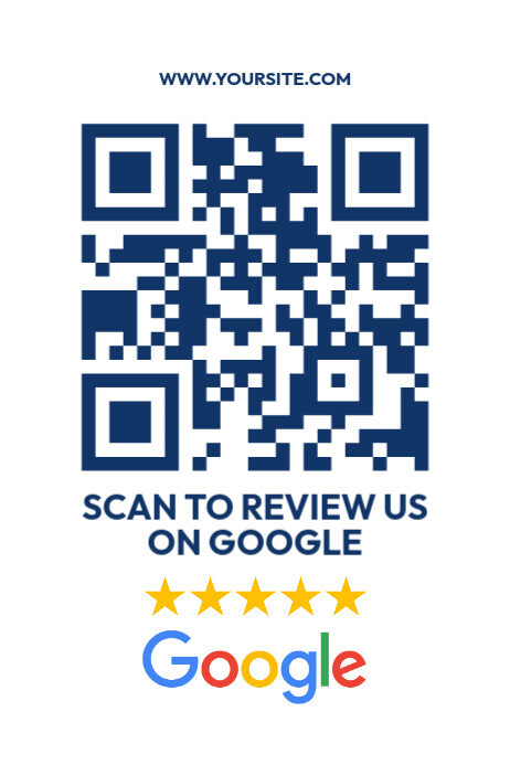 Review Us On Google Plakkaat template