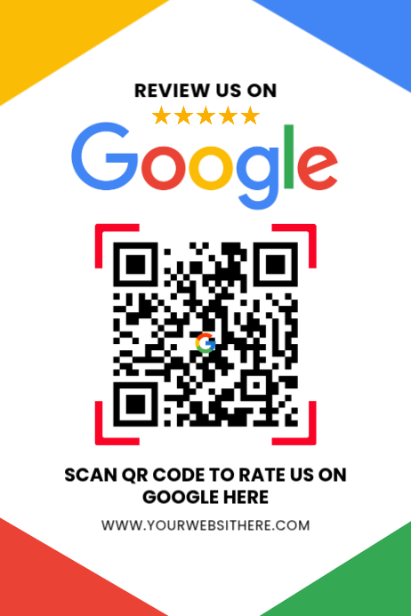 Google Review Request Posters Template | PosterMyWall
