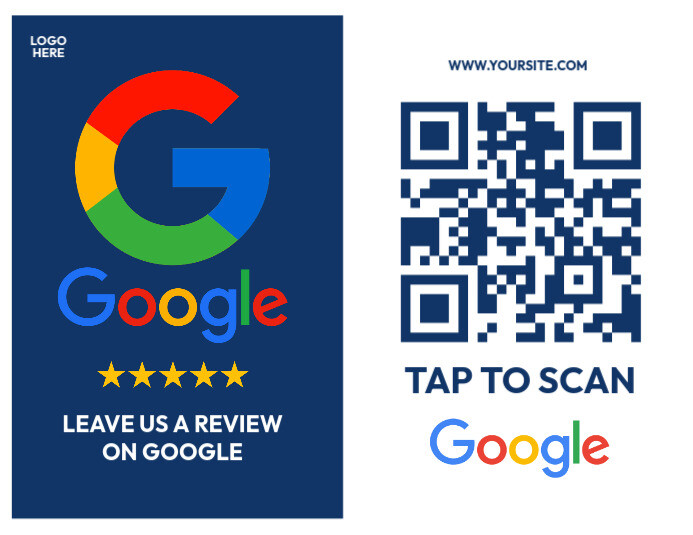 Review Us On Google Pamflet (VSA Brief) template
