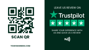 Review Us On Trustpilot Twitter Post template