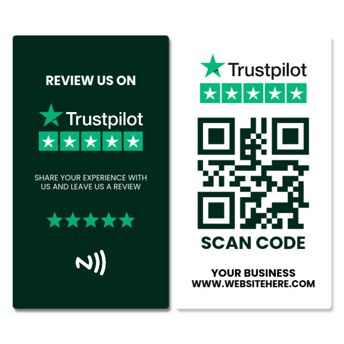 Review Us On Trustpilot Instagram 帖子 template