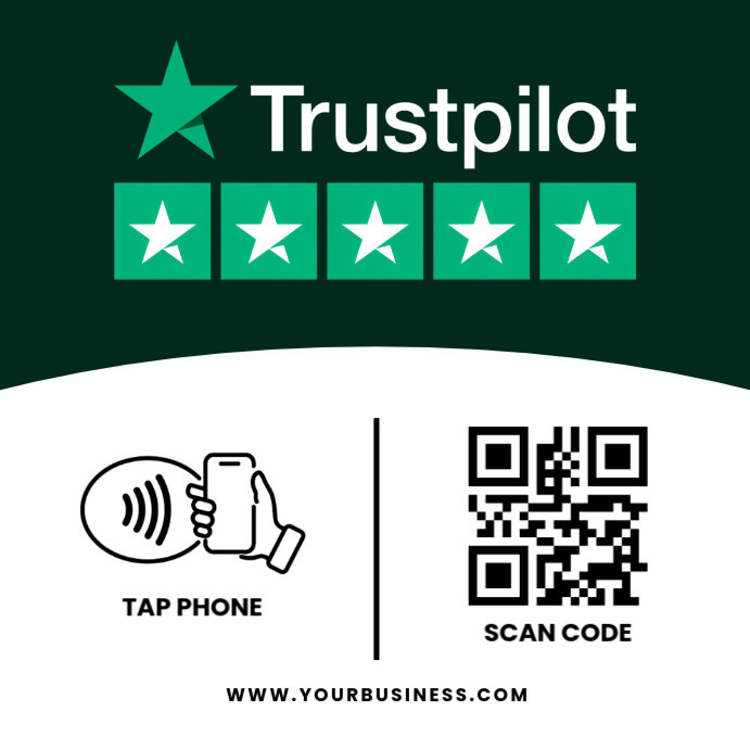 Review Us On Trustpilot Instagram 帖子 template