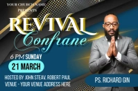 Revival confrance Label template