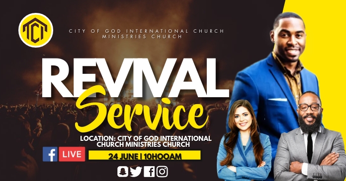 revival Template | PosterMyWall