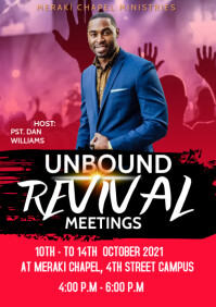 revival service Template | PosterMyWall
