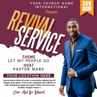 Revival Service Vierkant (1:1) template