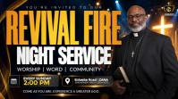 Sort Church Revival Service YouTube-miniature Template
