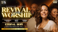 Revival Worship Night Of Renewal YouTube Thumbnail template