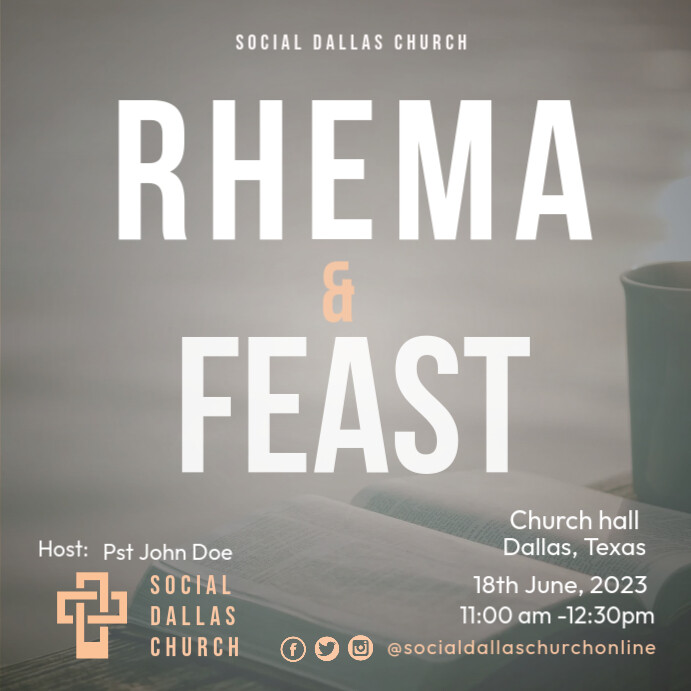 Rhema Feast 2025 Day 5th
