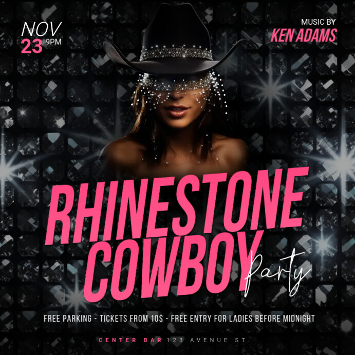 Awsome Qr Code Design 622+ Free Rodeo Party Flyer Templates | PosterMyWall