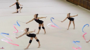 Rhythmic gymnastics YouTube-miniature template