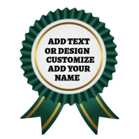 RIBBON EDITABLE LOGO Logotipo template