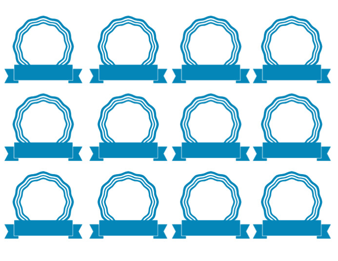 Copy of ribbon heads template | PosterMyWall