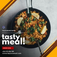 rice chicken food restaurant menu sale flyer Template | PosterMyWall