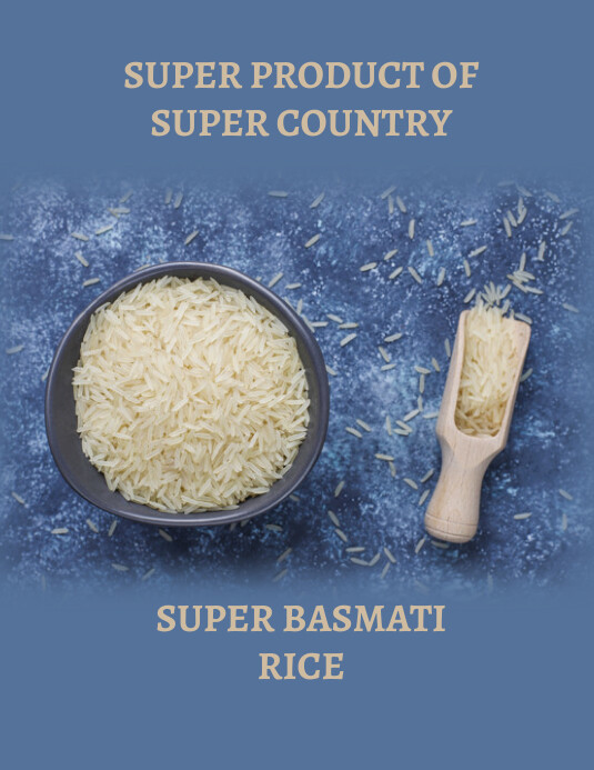 RICE TEMPLATE FLYER | PosterMyWall