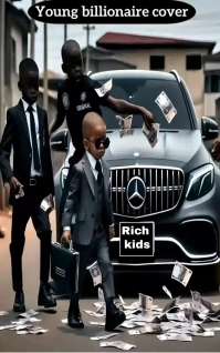 Rich kids cover template Portadas de libro/Kindle