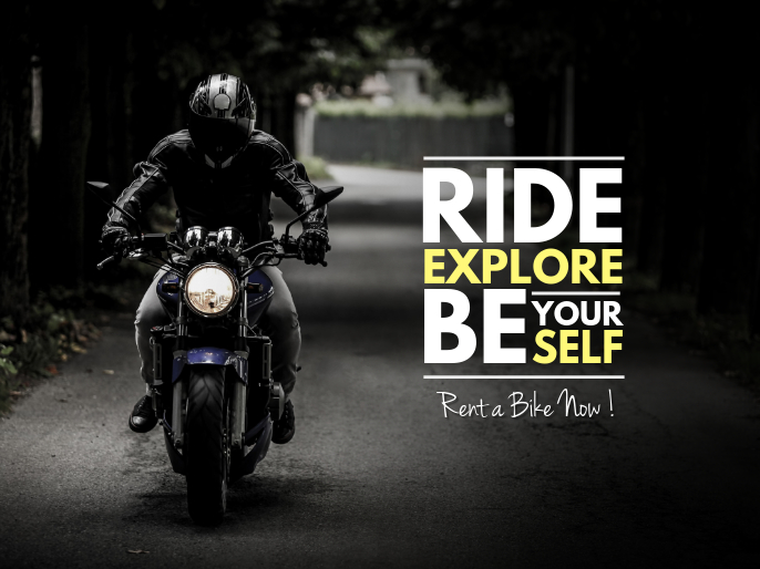 Ride/Explore Banner Template | PosterMyWall