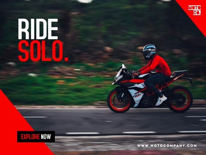 Ride/Explore Banner Poster Template | PosterMyWall