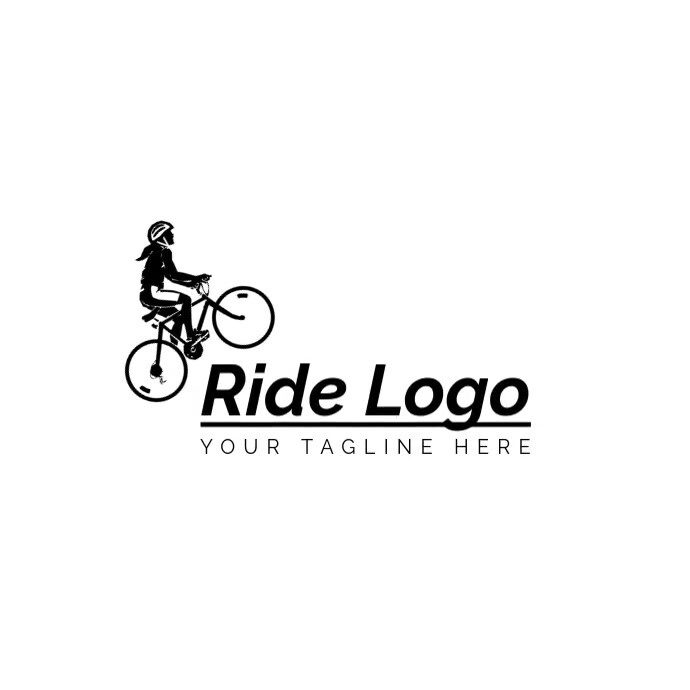 Ride logo | Cycle logo | journey logo Template | PosterMyWall