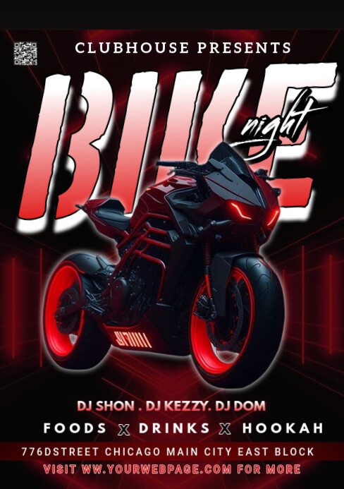 Plantilla de RIDERS PARTY | PosterMyWall