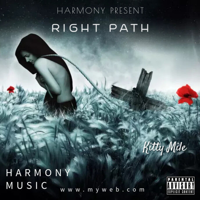 Right path Album Cover Template | PosterMyWall