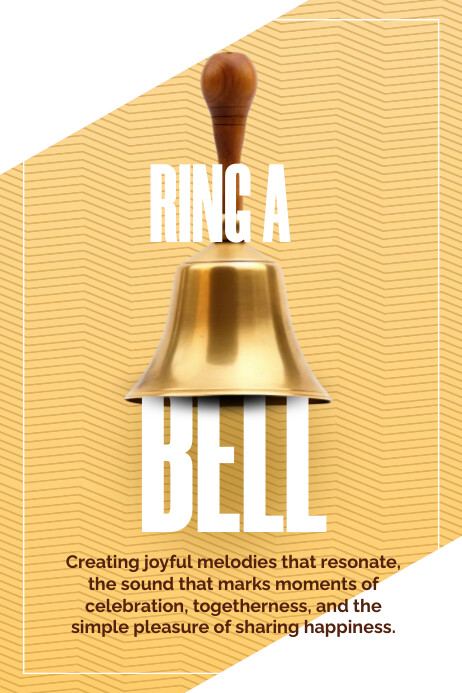 Ring A Bell Day Poster Template | PosterMyWall