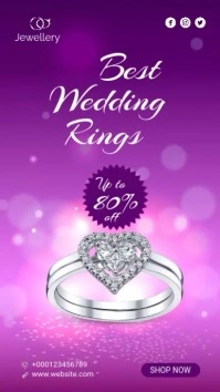Ring Jewellery Youtube Short template
